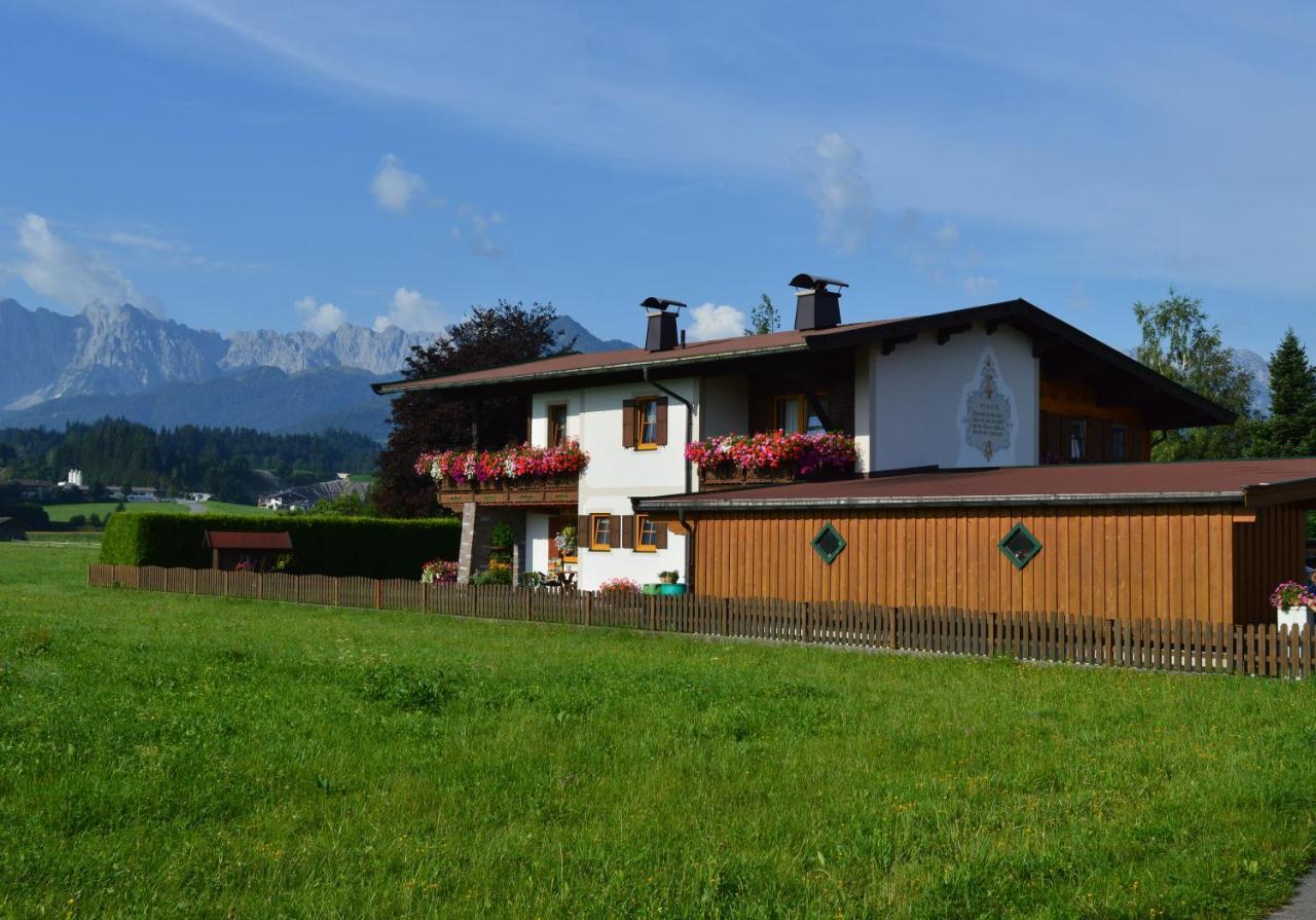 Gaestehaus Schwaiger - Wiesenweg Kössen Eksteriør billede